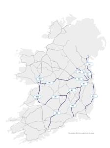 Map of RV Charging in Ireland