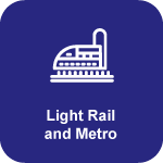 Light Rail and Metro Icon