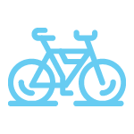 Find us by bike icon