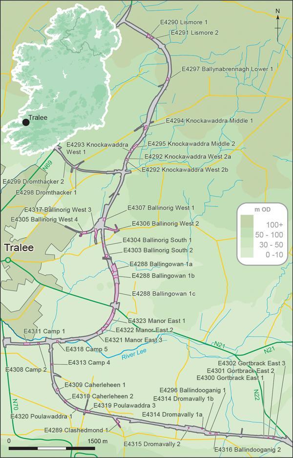 Map of Tralee By Pass